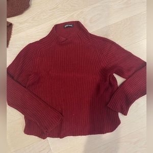 American apparel mockneck sweater